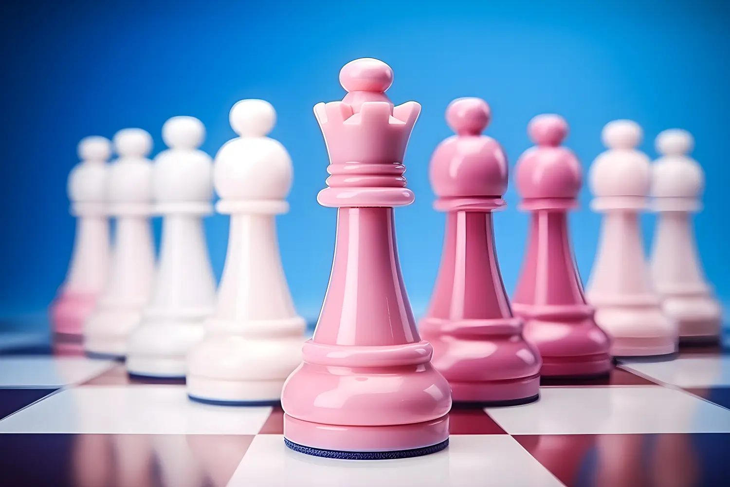 Schach now she rises